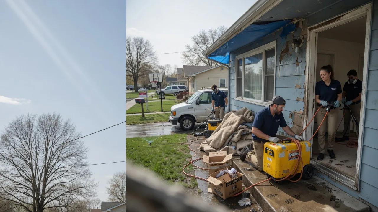 Basement Flood Cleanup in Schellsburg, PA near me